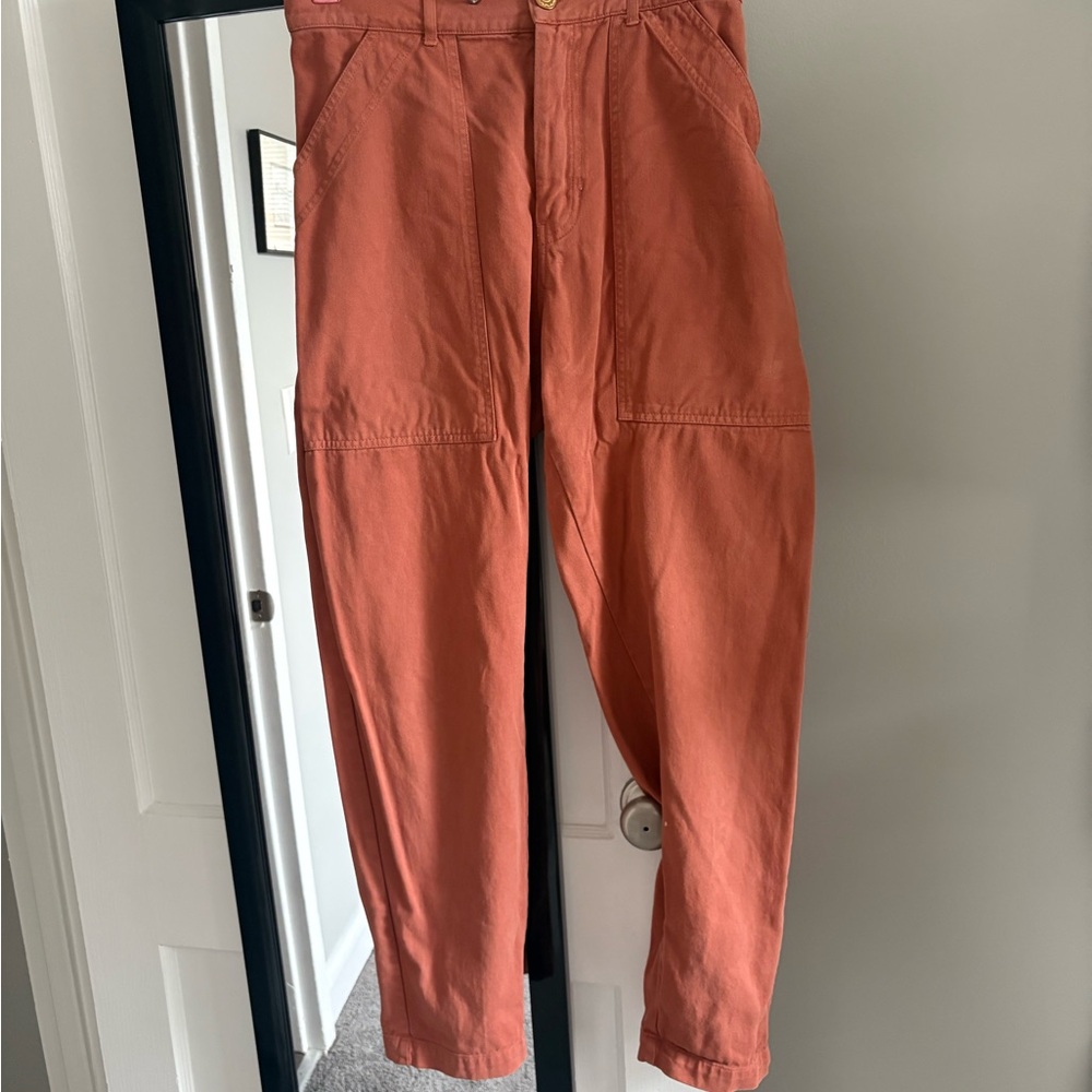 Terra Cotta M Big Bud Press Pencil Pants